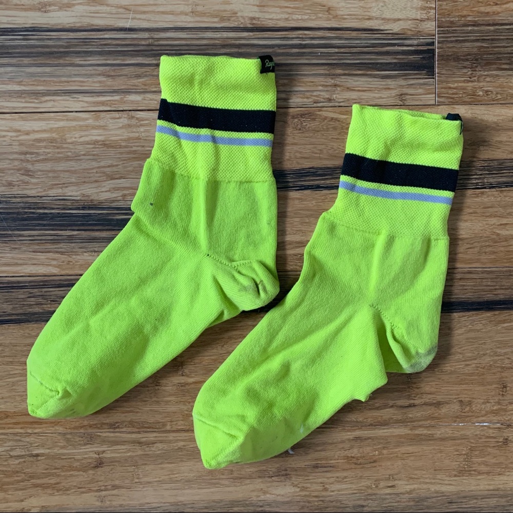 Rapha Hi-Vis yellow oversocks